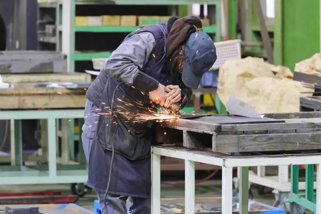 光一工業 仕上げ